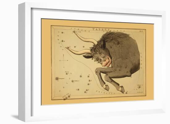 Taurus the Bull-Aspin Jehosaphat-Framed Art Print