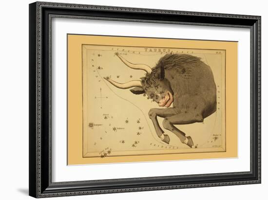 Taurus the Bull-Aspin Jehosaphat-Framed Art Print