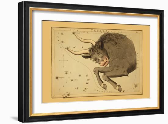 Taurus the Bull-Aspin Jehosaphat-Framed Art Print