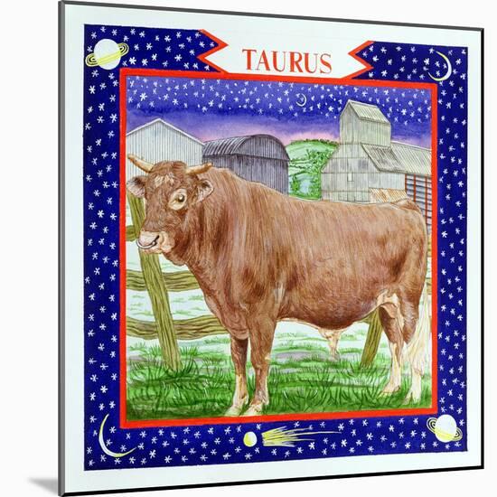 Taurus-Catherine Bradbury-Mounted Giclee Print