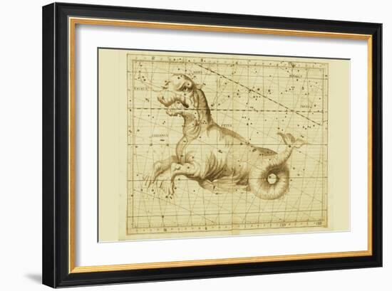 Taurus-Sir John Flamsteed-Framed Art Print