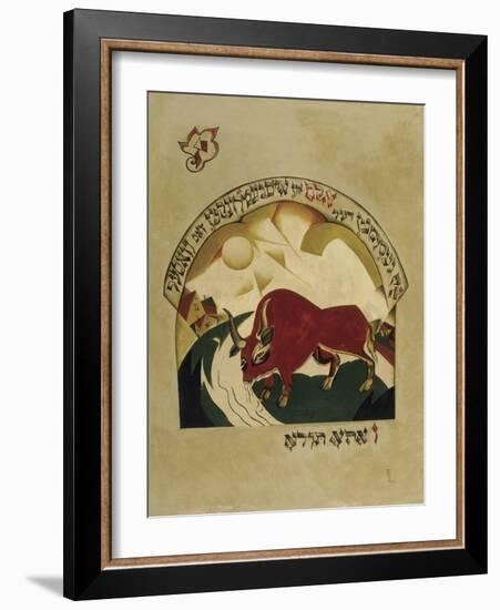 Taurus-El Lissitzky-Framed Giclee Print