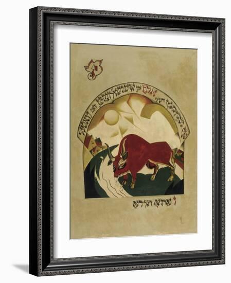 Taurus-El Lissitzky-Framed Giclee Print