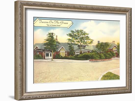 Tavern on the Green, Central Park, New York City-null-Framed Art Print