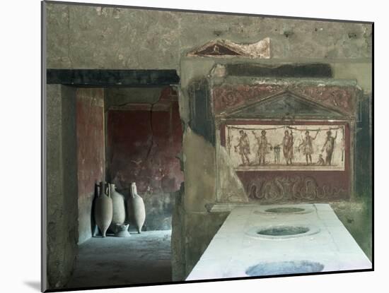 Taverna Near the Theatre, Pompeii, Unesco World Heritage Site, Campania, Italy-Christina Gascoigne-Mounted Photographic Print