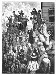 The Travelling Circus, C1870S-Tavernier and Frenzeny-Giclee Print