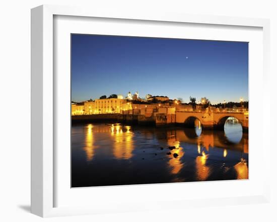 Tavira at Sunset. Algarve, Portugal-Mauricio Abreu-Framed Photographic Print