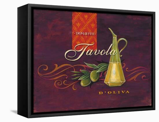 Tavola D'Oliva-Angela Staehling-Framed Stretched Canvas