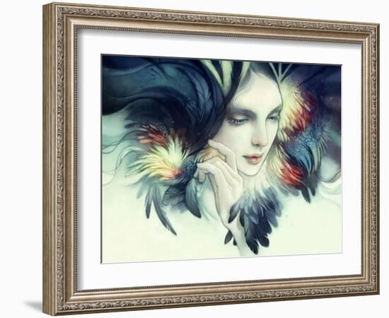 Tavuk-Anna Dittman-Framed Art Print