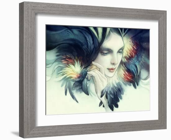 Tavuk-Anna Dittman-Framed Art Print