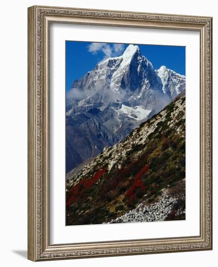 Tawache Beyond Hillside-Jagdish Agarwal-Framed Photographic Print