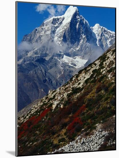 Tawache Beyond Hillside-Jagdish Agarwal-Mounted Photographic Print