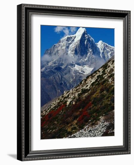 Tawache Beyond Hillside-Jagdish Agarwal-Framed Photographic Print