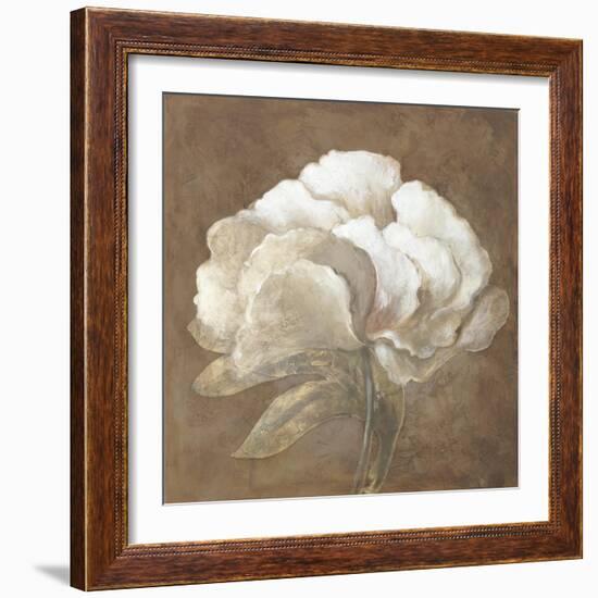 Tawny Peony-Rich Wilder-Framed Art Print