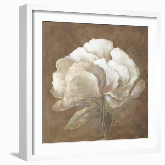 Tawny Peony-Rich Wilder-Framed Art Print