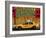 Taxi and mural painting, NYC-Michel Setboun-Framed Giclee Print