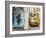 Taxi and Street Scene, Kolkata (Calcutta), West Bengal, India-Peter Adams-Framed Photographic Print