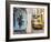 Taxi and Street Scene, Kolkata (Calcutta), West Bengal, India-Peter Adams-Framed Photographic Print