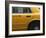 Taxi Cab, Manhattan, New York City, New York, United States of America, North America-Amanda Hall-Framed Photographic Print