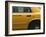 Taxi Cab, Manhattan, New York City, New York, United States of America, North America-Amanda Hall-Framed Photographic Print