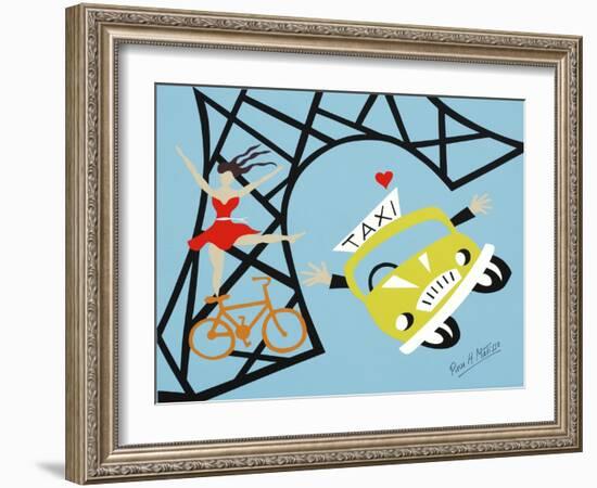 Taxi D'Amour-Pierre Henri Matisse-Framed Giclee Print