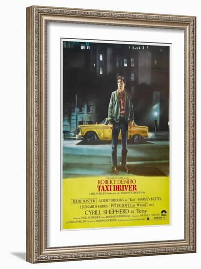 Taxi Driver, 1976-null-Framed Giclee Print