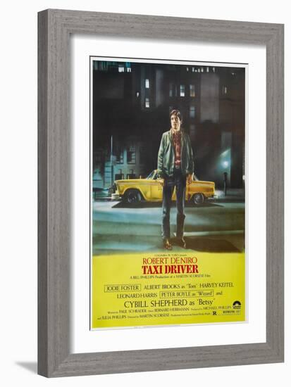 Taxi Driver, 1976-null-Framed Giclee Print