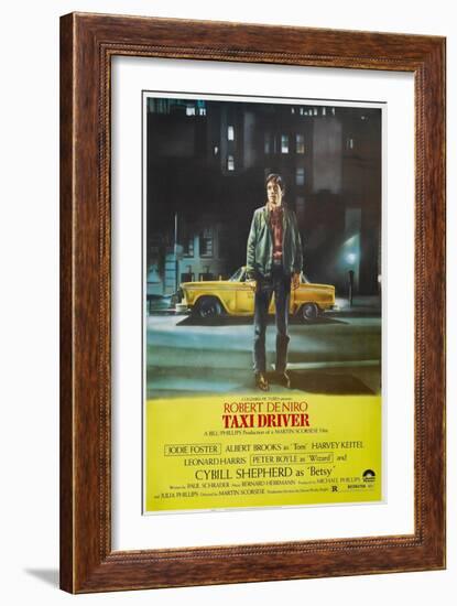 Taxi Driver, 1976-null-Framed Giclee Print
