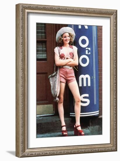 Taxi Driver, Jodie Foster, 1976-null-Framed Premium Photographic Print