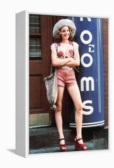 Taxi Driver, Jodie Foster, 1976-null-Framed Stretched Canvas