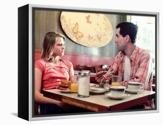 Taxi Driver, Jodie Foster, Robert De Niro, 1976-null-Framed Stretched Canvas