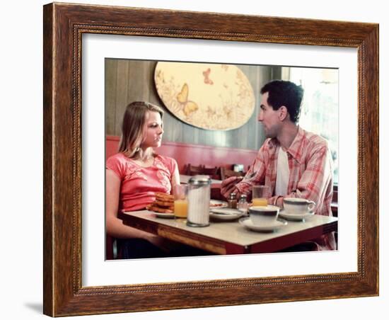 Taxi Driver, Jodie Foster, Robert De Niro, 1976-null-Framed Photo