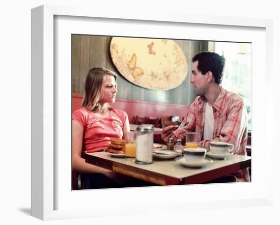 Taxi Driver, Jodie Foster, Robert De Niro, 1976-null-Framed Photo