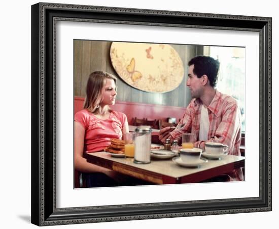 Taxi Driver, Jodie Foster, Robert De Niro, 1976-null-Framed Photo