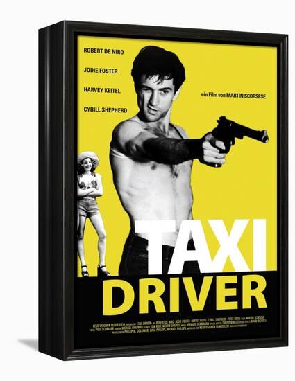 Taxi Driver, Jodie Foster, Robert De Niro, 1976-null-Framed Stretched Canvas