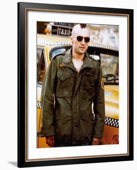 Taxi Driver, Robert De Niro, 1976-null-Framed Photo