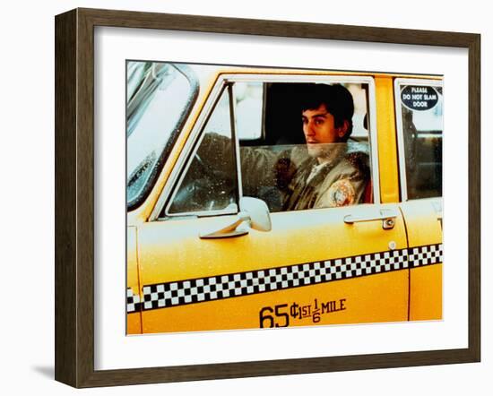 Taxi Driver, Robert De Niro, 1976-null-Framed Photo