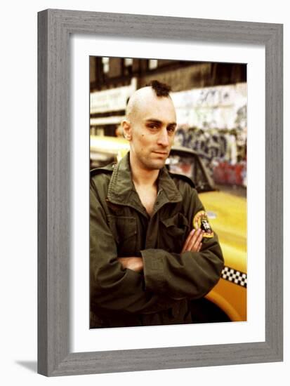 Taxi Driver, Robert De Niro, 1976-null-Framed Premium Photographic Print