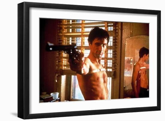 Taxi Driver, Robert De Niro, 1976-null-Framed Premium Photographic Print