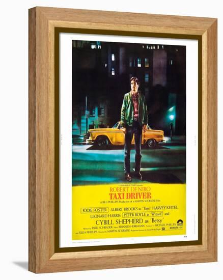 Taxi Driver, Robert De Niro, 1976-null-Framed Stretched Canvas