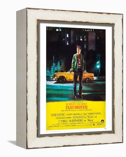 Taxi Driver, Robert De Niro, 1976-null-Framed Stretched Canvas