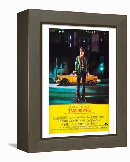 Taxi Driver, Robert De Niro, 1976-null-Framed Stretched Canvas