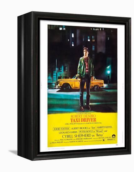 Taxi Driver, Robert De Niro, 1976-null-Framed Stretched Canvas