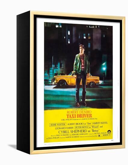 Taxi Driver, Robert De Niro, 1976-null-Framed Stretched Canvas