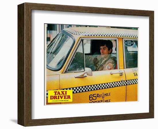 Taxi Driver, Robert De Niro, 1976-null-Framed Premium Giclee Print