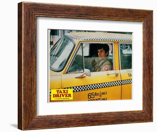 Taxi Driver, Robert De Niro, 1976-null-Framed Premium Giclee Print