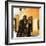 Taxi Driver Stealing Goya's Portrait of Wellington-Andrew Howat-Framed Giclee Print