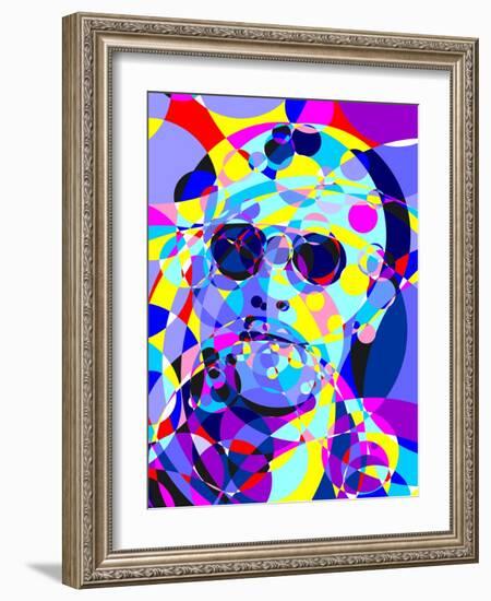 Taxi Driver-Cristian Mielu-Framed Art Print