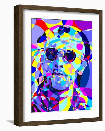 Taxi Driver-Cristian Mielu-Framed Art Print