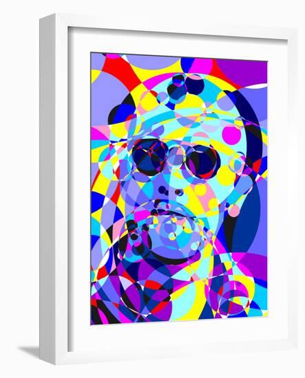 Taxi Driver-Cristian Mielu-Framed Art Print